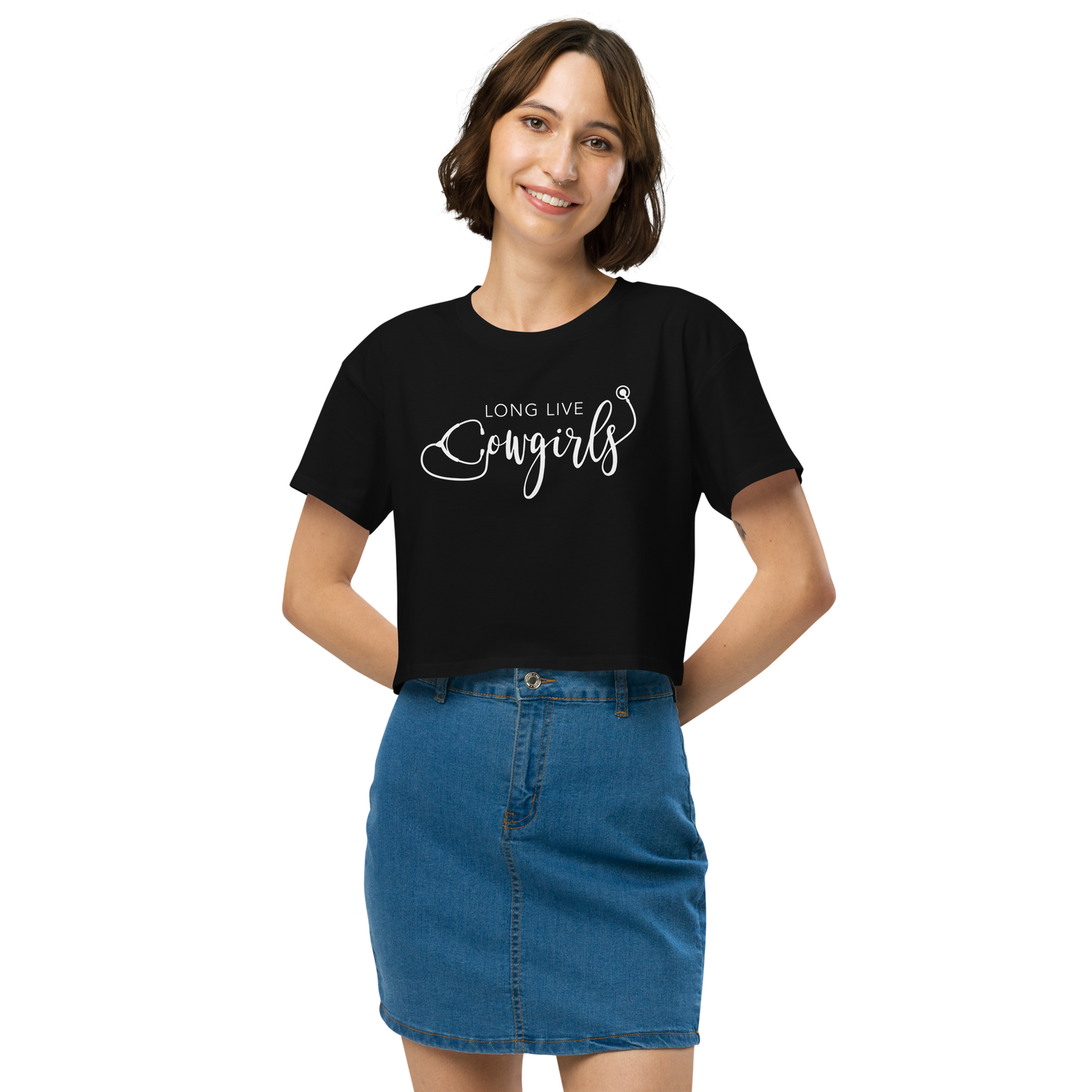 Long Live Cowgirls CROP top