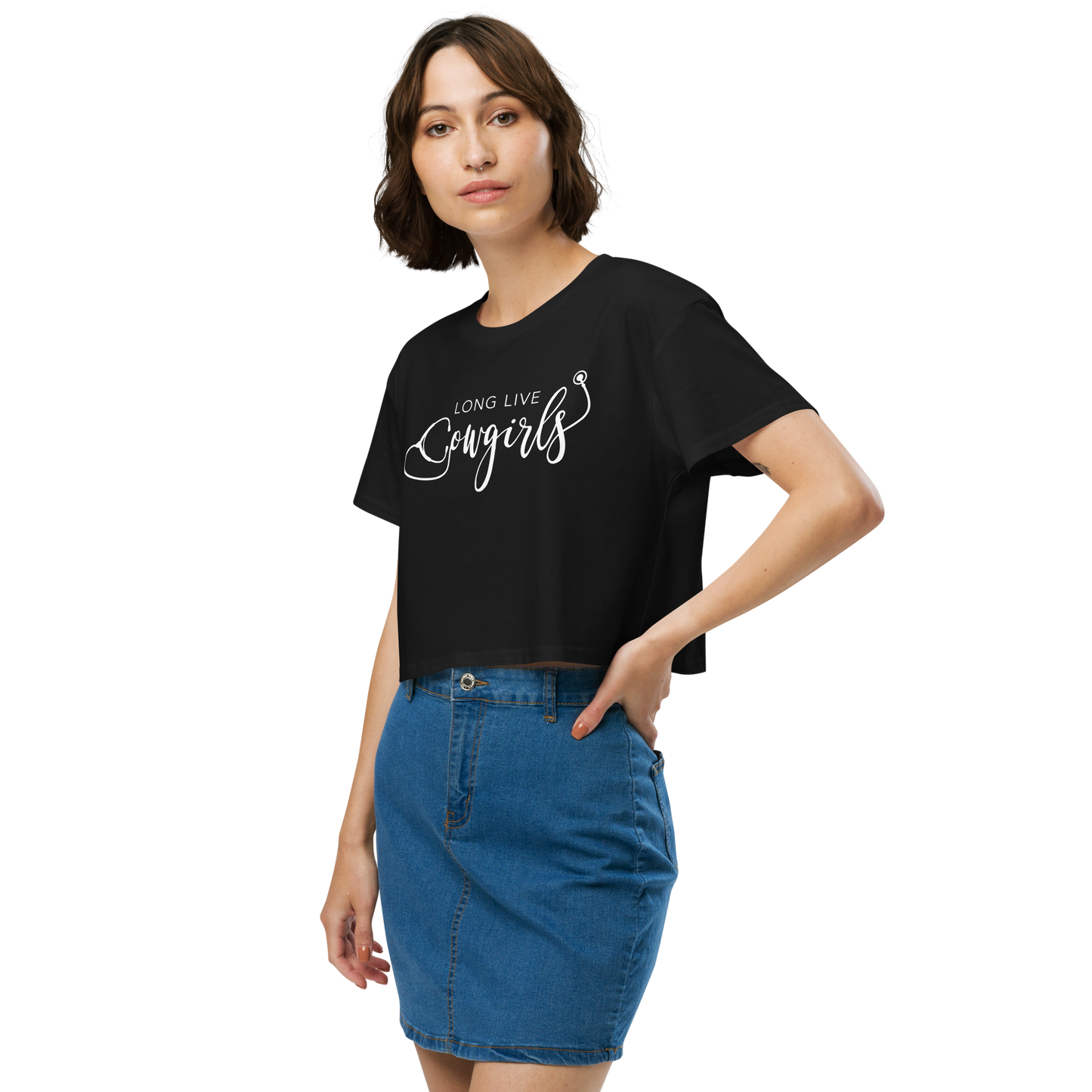 Long Live Cowgirls CROP top