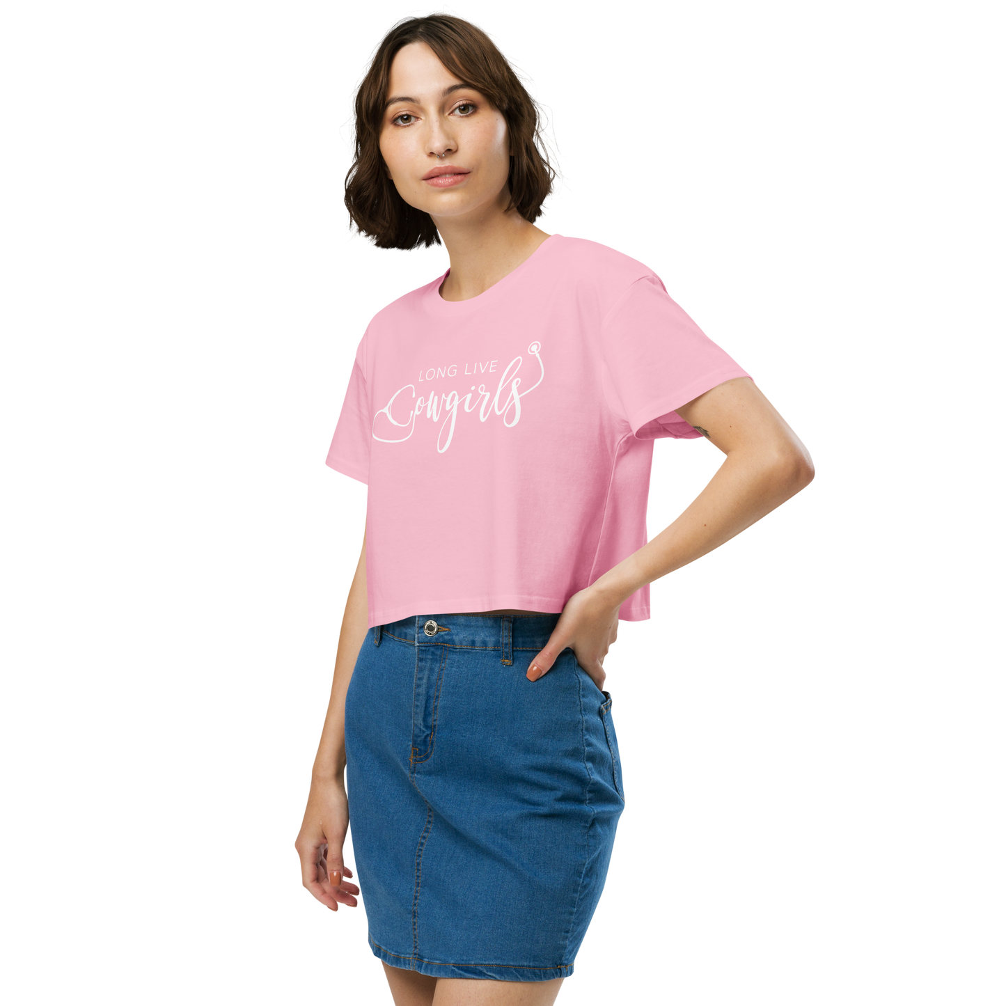Long Live Cowgirls CROP top