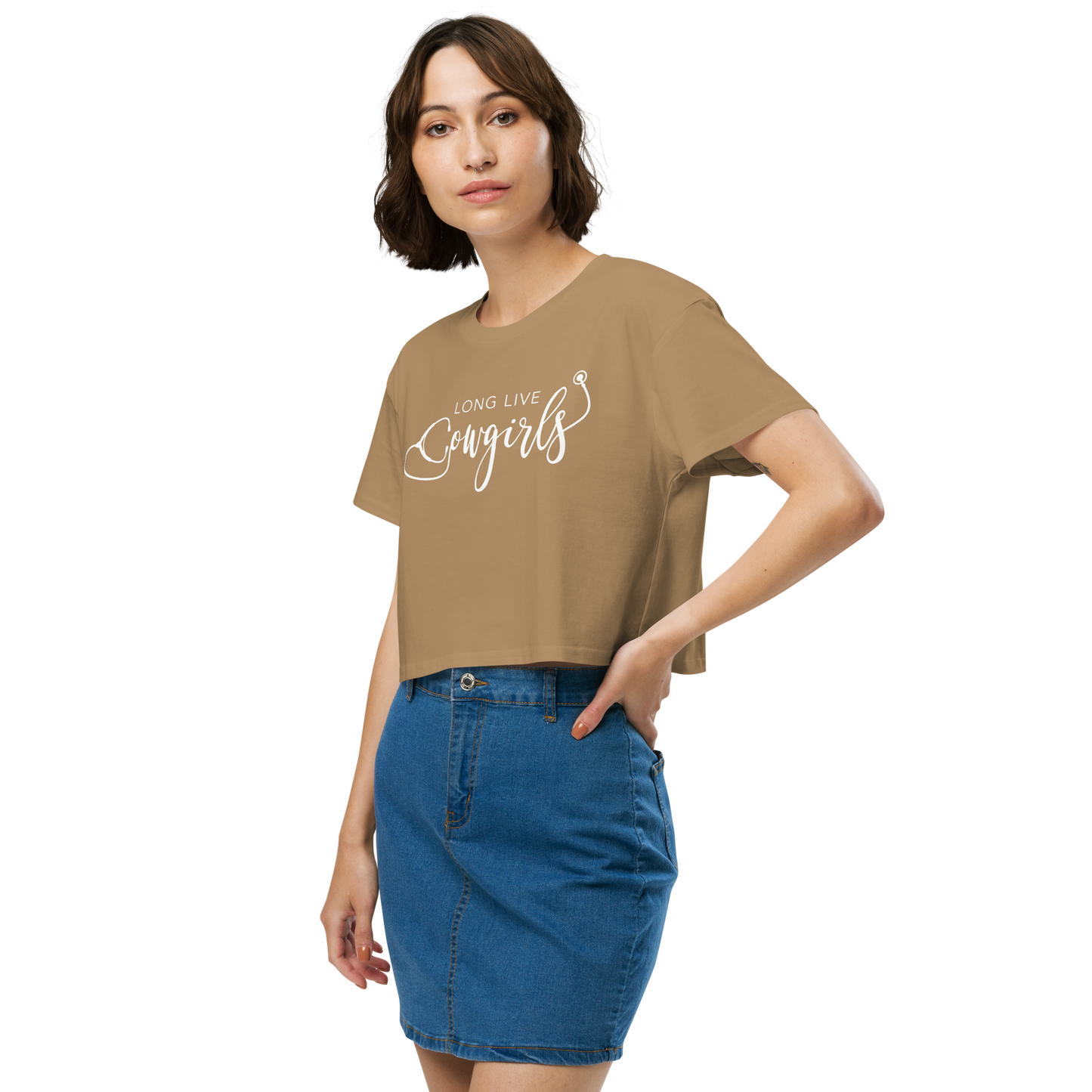 Long Live Cowgirls CROP top