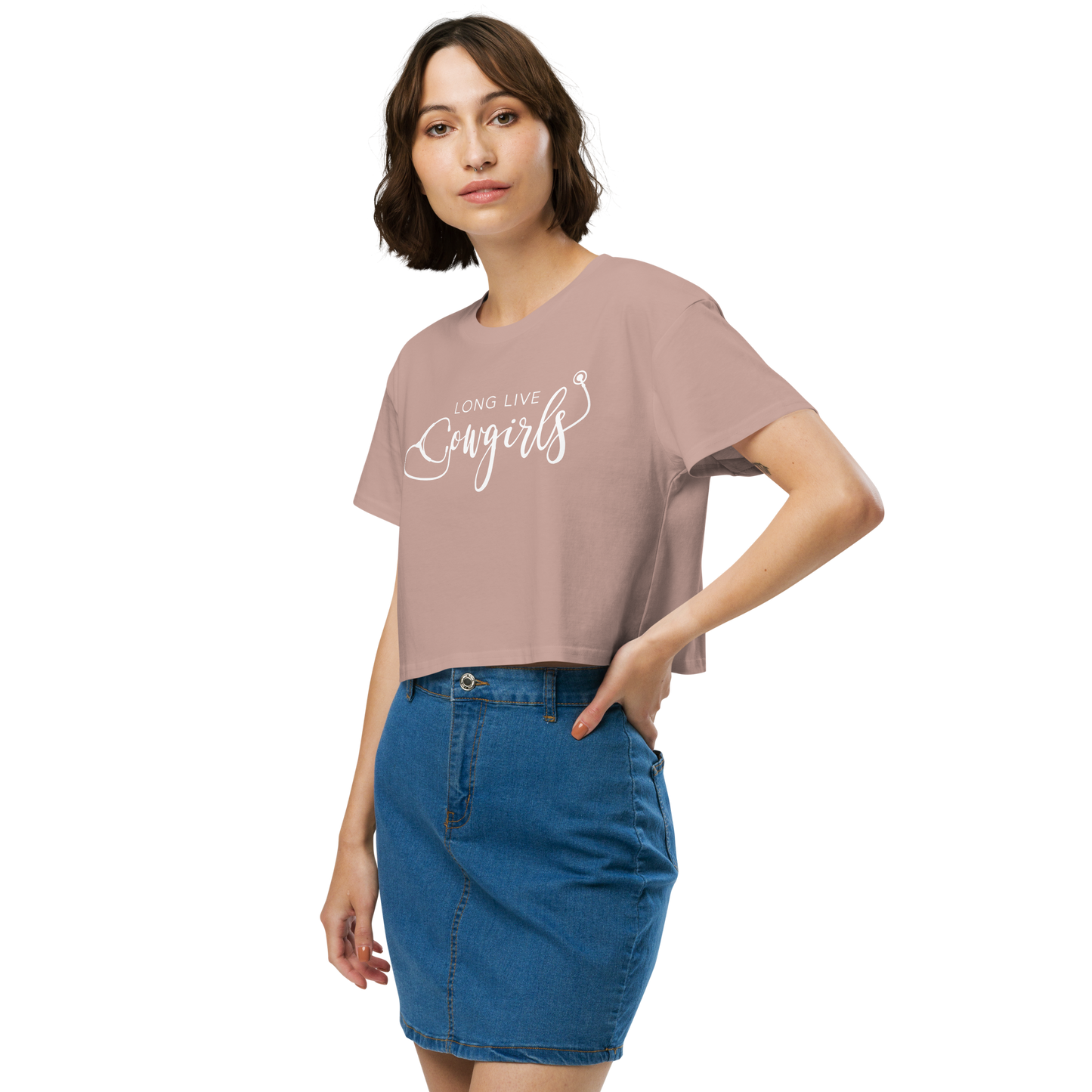 Long Live Cowgirls CROP top