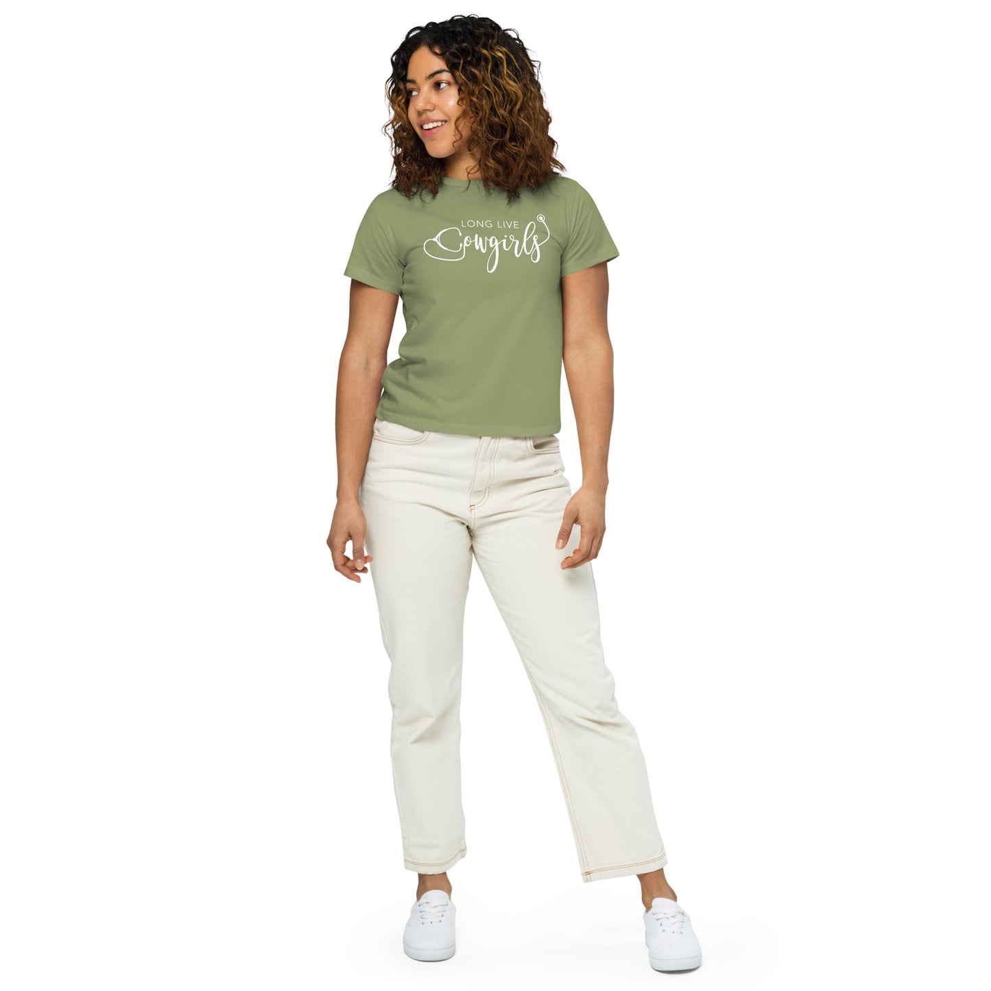 Long Live Cowgirls Women’s high-waisted t-shirt