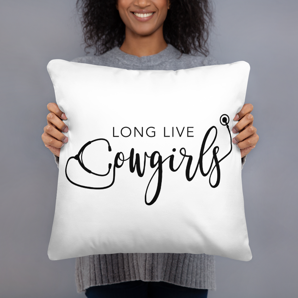 Long Live Cowgirls / Western Medicine Pillow