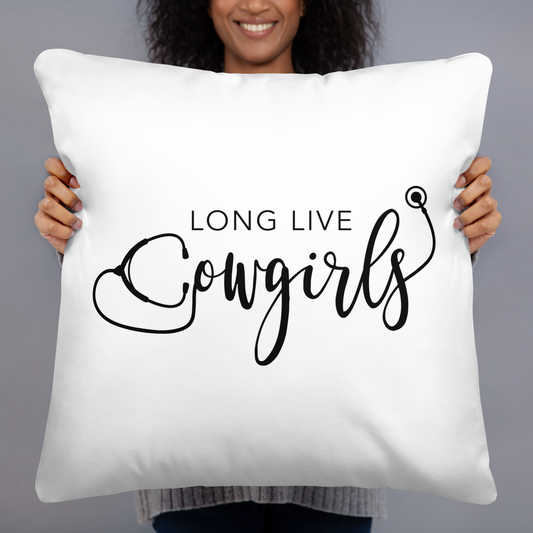 Long Live Cowgirls / Western Medicine Pillow