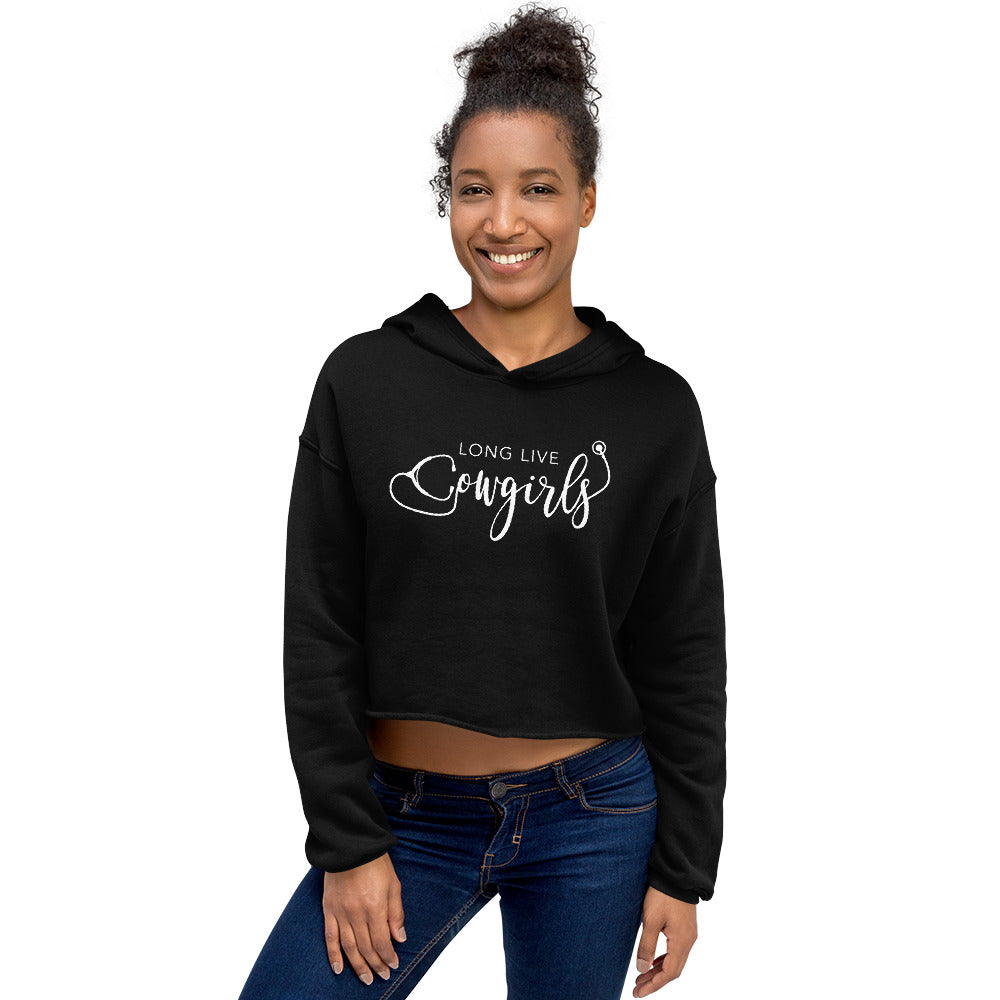 Long Live Cowgirls CROP Hoodie