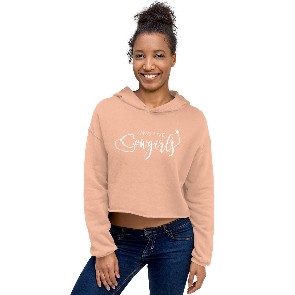 Long Live Cowgirls CROP Hoodie