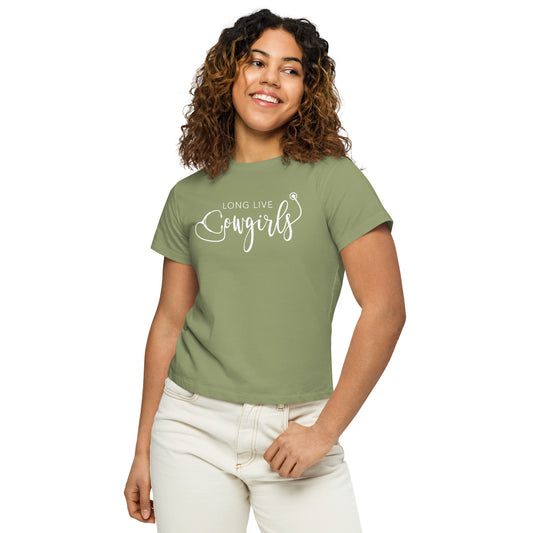 Long Live Cowgirls Women’s high-waisted t-shirt