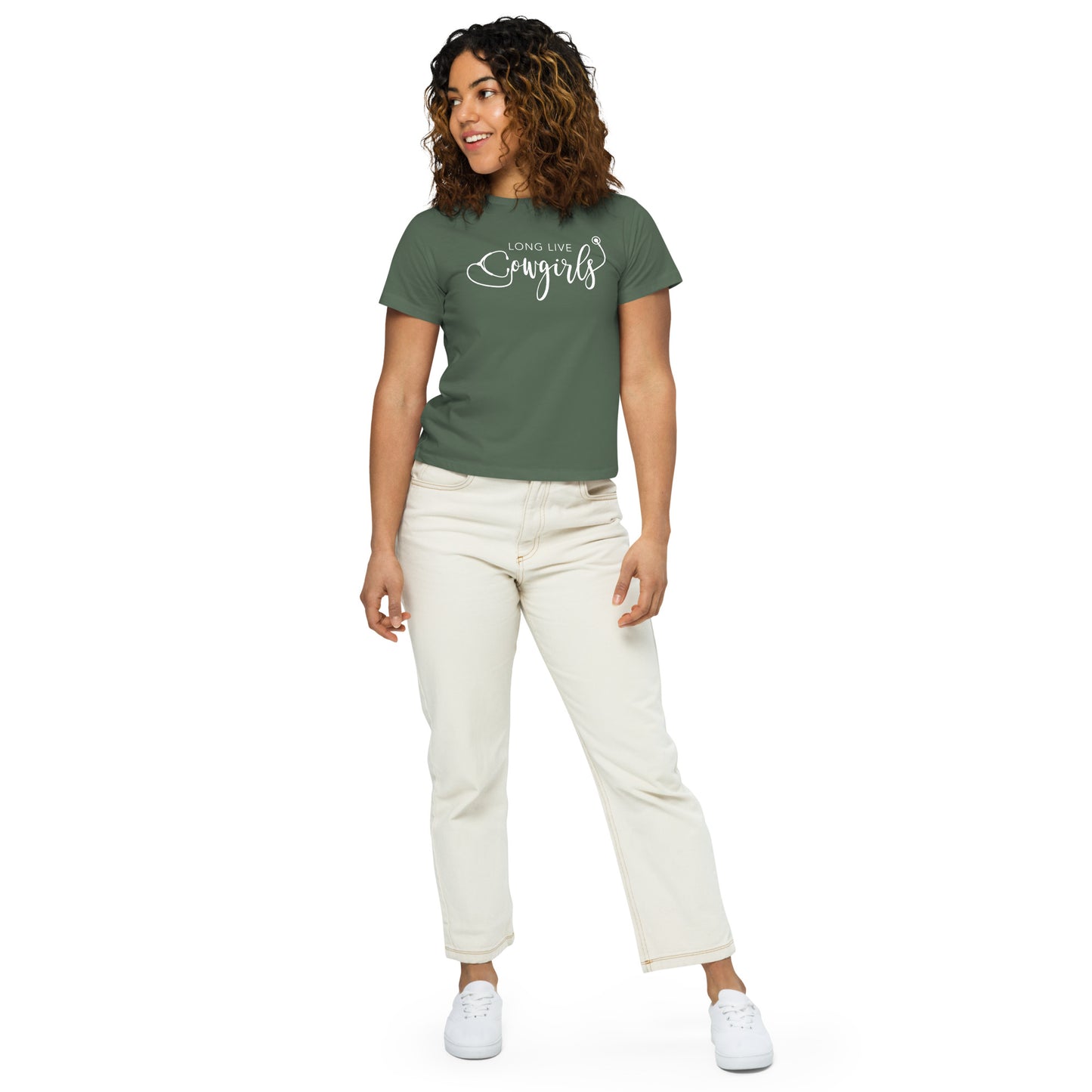 Long Live Cowgirls Women’s high-waisted t-shirt