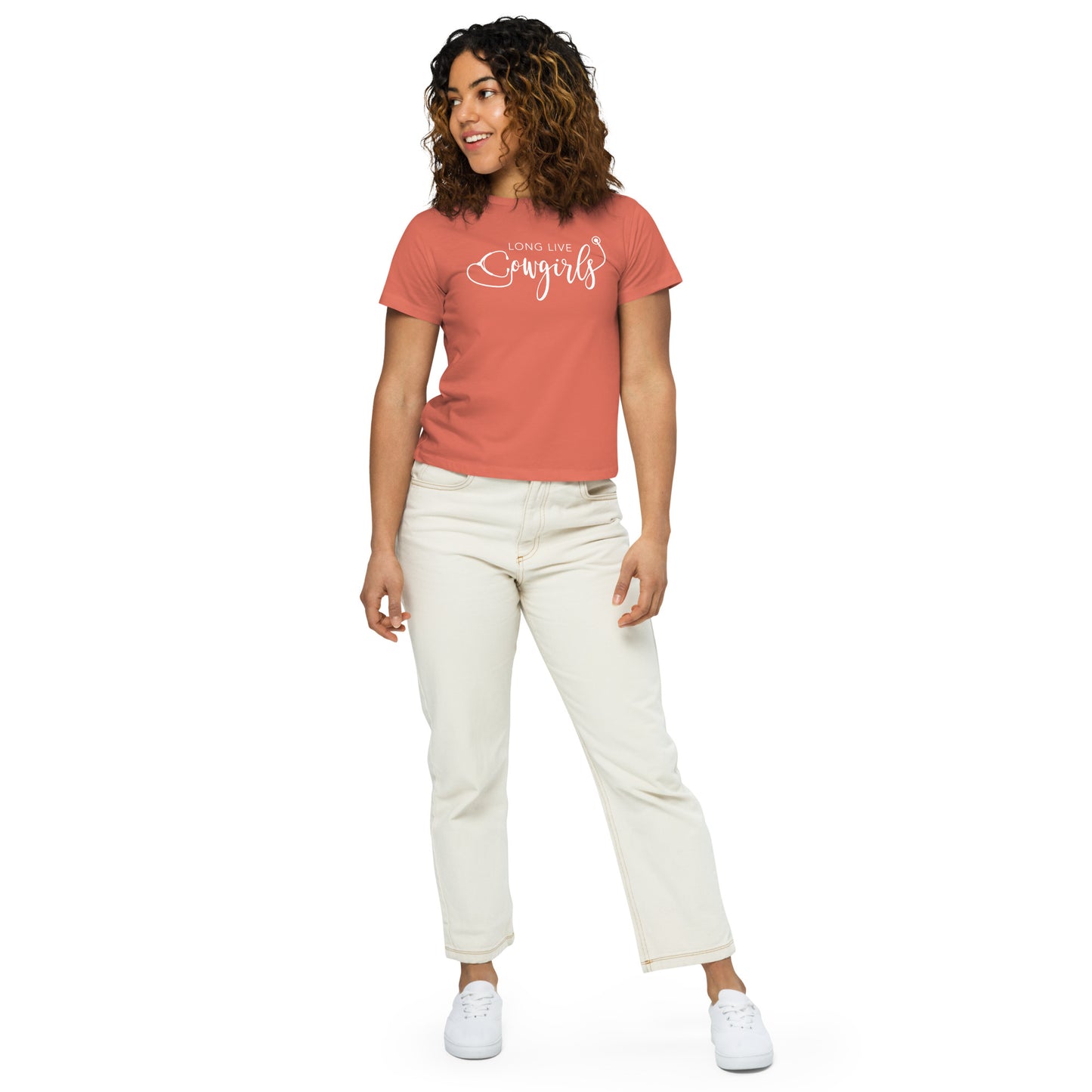 Long Live Cowgirls Women’s high-waisted t-shirt