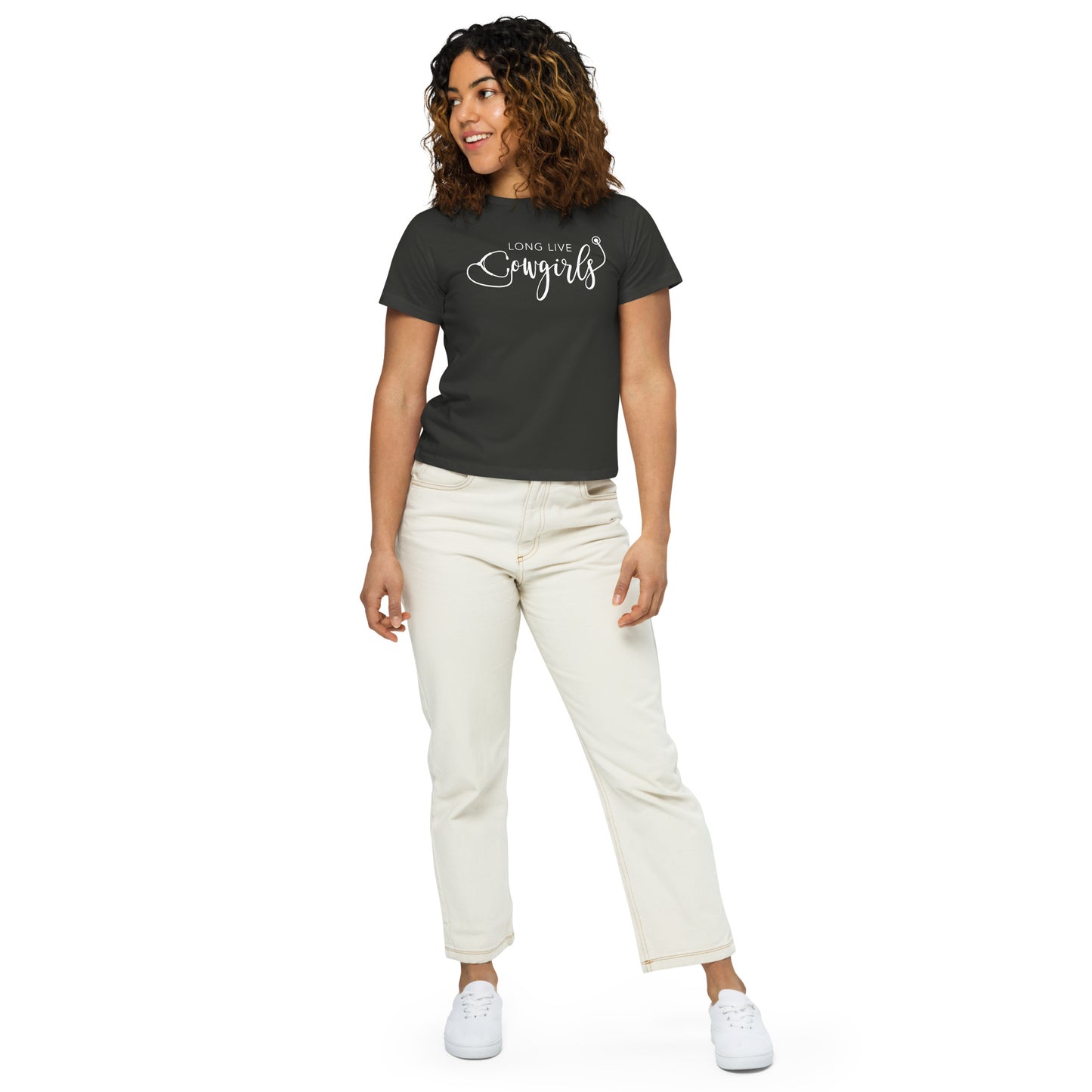 Long Live Cowgirls Women’s high-waisted t-shirt